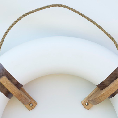 Lifebuoy holder Vinga Oak